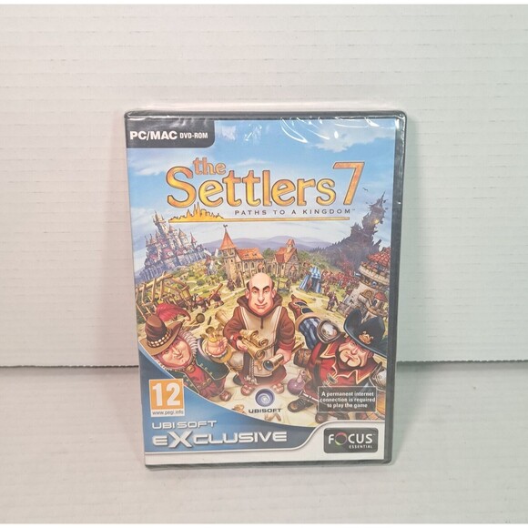 The Settlers 7 Paths To A Kingdom PC MAC DVD-Rom NEW Game Ubisoft Exclusive - Picture 1 of 2